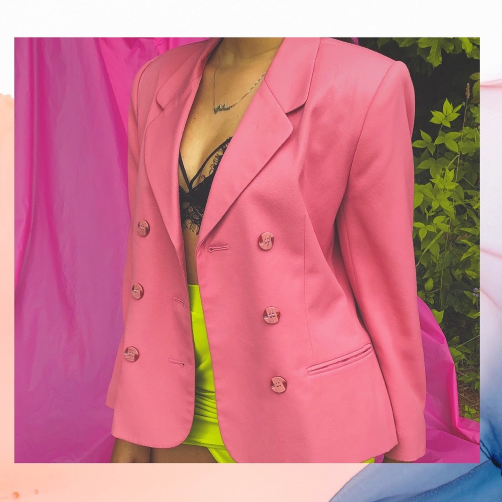 ON SALE 💐 ALL PINK BLAZER!! ⁣⁣